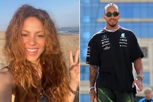 Shakira fue captada en dos ocasiones con un campeón de Fórmula 1: navegaron juntos en Miami