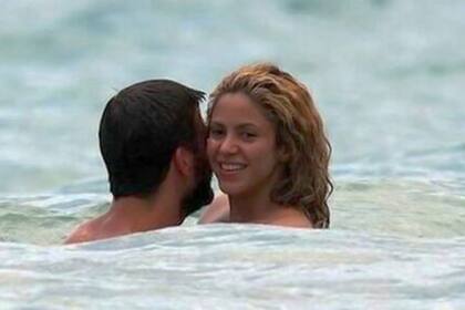 Shakira y Piqué en las playas mexicanas