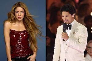 Shakira y Trevor Noah