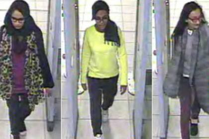 Shamima Begun, Amira Abase y Kadiza Sultana volaron desde el aeropuerto de Gatwick a Turquía el 17 de febrero