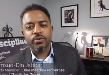 Shamsud-Din Jabbar, en un video de 2020