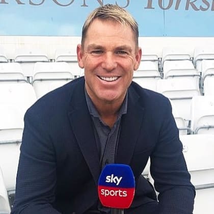 Shane Warne murió a los 52 años (Crédito: Instagram/@shanewarne23)