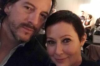 Shannen Doherty se mostró por primera vez en público luego de iniciar los trámites de divorcio