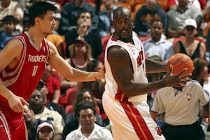 La insólita anécdota que Shaquille O´Neal protagonizó con Yao Ming en un partido en la NBA