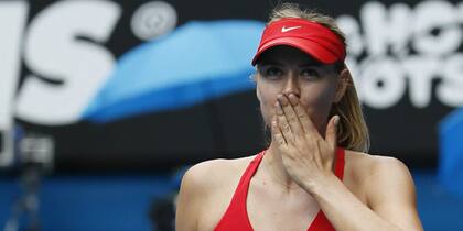 Sharapova respira aliviada tras el susto