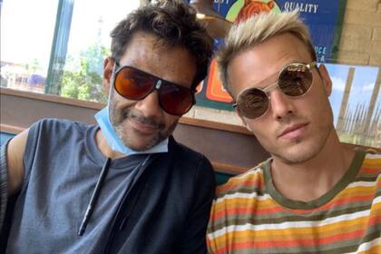 Shaun y Drew en junio del 2020