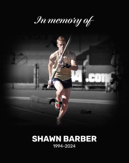 Shawn Barber fue recordado por su universidad con una sentida imagen