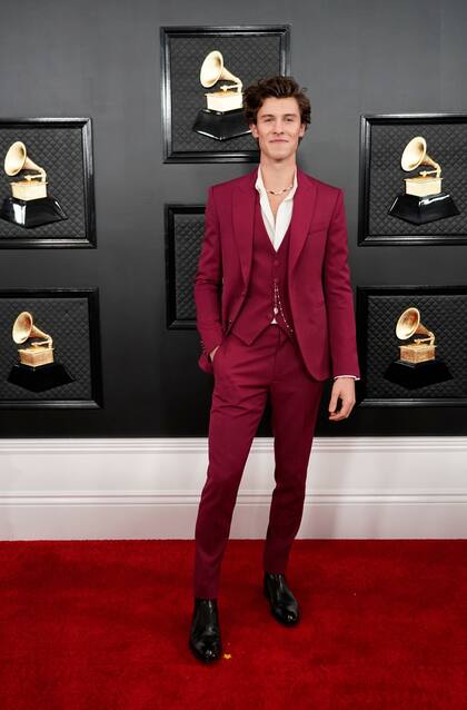 Shawn Mendes, vestido por Louis Vuitton