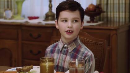 Sheldon Cooper a los nueve años