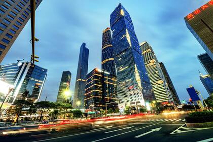 Shenzhen, es la ciudad china que concentró la mayor cantidad de torres de 2017