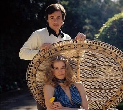 Bogdanovich con Cybill Shepherd, su primera musa