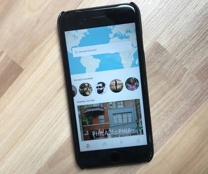 Sherpa es una guía de viajes basada en las fotos de Instagram
