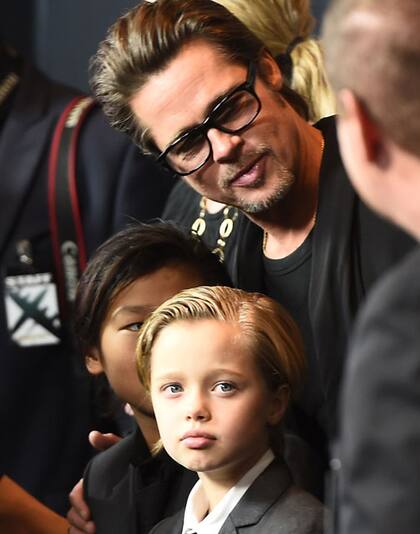 Shiloh es la primera hija natural de la pareja