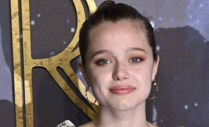 Shiloh Jolie Pitt en una de las premieres de Eternals