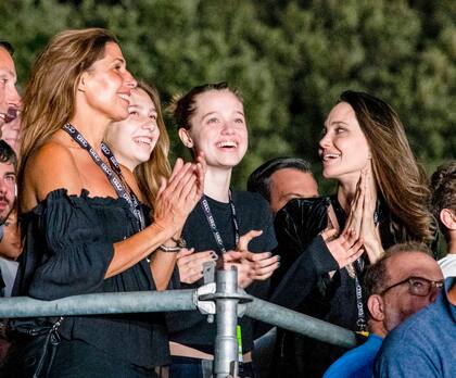 Shiloh Jolie-Pitt presente en el estreno mundial del Loud Kids Tour en el Circo Massimo
