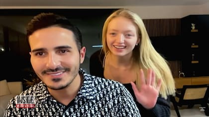 Shimon Hayut habló por primera vez con un medio estadounidense en compañía de su pareja Kate Konlin