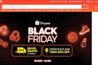 El gigante asiático Shopee regresa a la Argentina con envíos gratis y fuertes descuentos