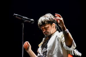 Show de Babasónicos en Movistar Arena, buenos Aires, 24/06/2022