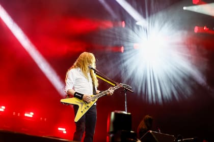 Show de Megadeth en Tecnópolis