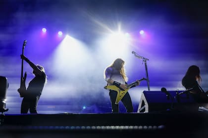 Show de Megadeth en Tecnópolis