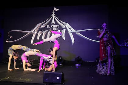 Shows circences y bandas en la noche solidaria