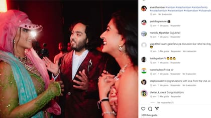 Si bien la boda de Radhika Merchant y Anant Ambani está fijada para el 12 de julio, ya han realizado varios eventos con varias celebridades invitadas