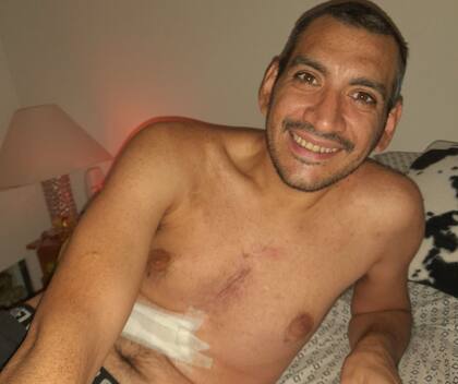 Si bien venía conversando con Richard a través de las redes sociales, recién lo conoció personalmente el 18 de diciembre de 2022, el día que la Argentina ganó el Mundial.