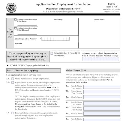 Si en el proceso de completar los formularios los peticionarios o patrocinadores cometen algún error, incluso después de enviar el documento, los más usuales son corregibles