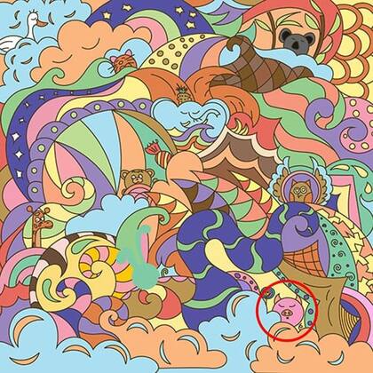 Si encontrás un cerdito, sos alguien inteligente, astuto y también muy adaptable.