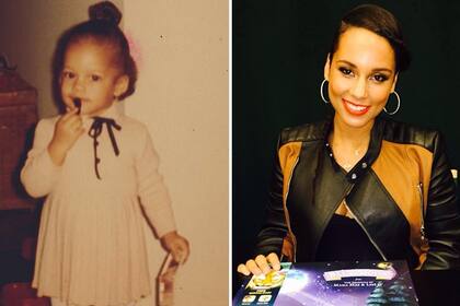 ¡Sí, es Alicia Keys! ¿La habían adivinado?