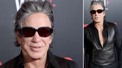 Sí, esta es la cara de Mickey Rourke... ¿lo habían reconocido?