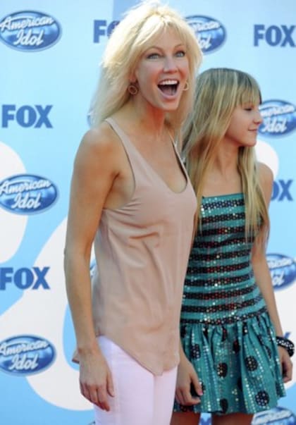 Heather Locklear junto a su hija Ava