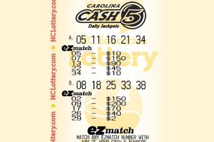 Si otra persona encuentra el boleto ganador de Cash 5, puede cobrar el premio sin necesidad de demostrar su compra