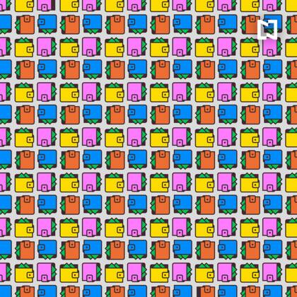 Si prestás atención a los detalles podrás encontrar las dos billeteras que no contienen dinero en efectivo