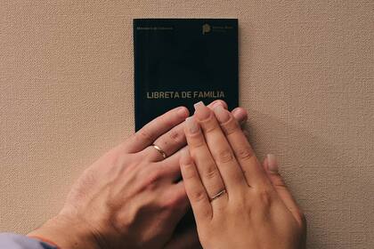 "Sí, quiero", la foto con la que Diego Kablan celebró su casamiento con Milagros Zacarías