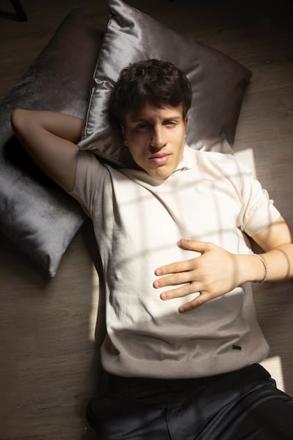 “Si salgo con mi mamá y alguien le pide una foto, todo bien, yo lo entiendo perfectamente y lo tengo naturalizado, porque pasa desde que soy chiquito”, dice