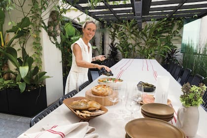 “Si tuviera que elegir un lugar para vivir, es ahí”, dice sobre su terraza, a la cual llama “Piso 6”