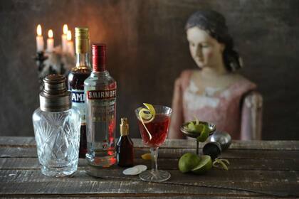 Sí, un altar para el San Jenaro, un trago celestial