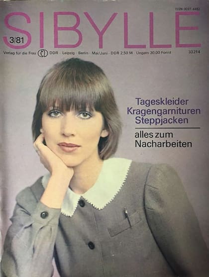 Sybille, publicación de moda referencia de la Alemania Oriental