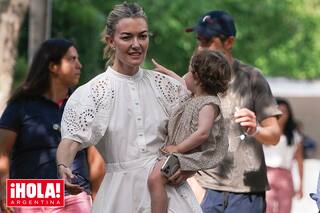 La mamá más rica (y tierna) de España junto a su familia en una exclusiva cita hípica