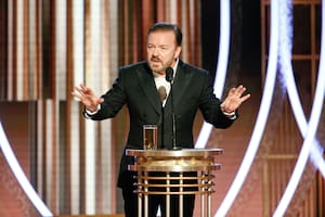 El día en que Ricky Gervais les recordó a las estrellas de Hollywood su relación con Jeffrey Epstein