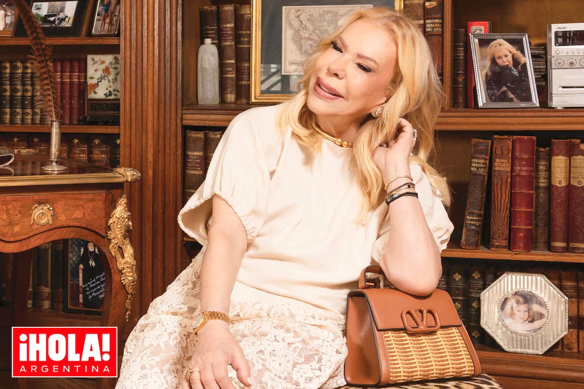 Marina Dodero. Ela posa em seu apartamento na Recoleta, fala sobre sua segunda luta contra o câncer e fala sobre seu novo pretendente