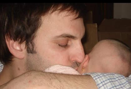 "Siempre quise ser padre. Creo que para una persona que pasó situaciones difíciles como yo, el hecho de ser padre tiene un gustito especial"