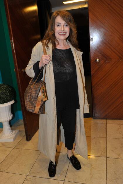 Siempre sonriente y elegante, Benedetto se mostró feliz por el reestreno de la obra que se convirtió en uno de los éxitos teatrales de los últimos años