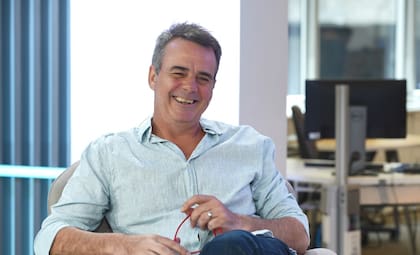 "Siempre tuve esa mezcla de gruñón para algunas cosas y mimoso para otras. Sí estoy más sensible. Intento no enojarme por cosas que antes me enojaban, por pavadas, sino solo por las cosas importantes"