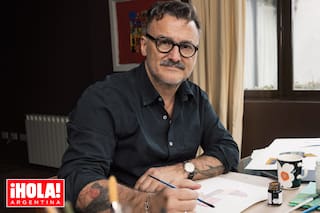 En su casa, el cocinero nos revela su pasión artística menos conocida: “Es un momento de intimidad”