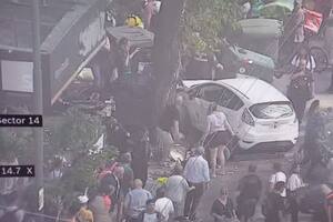 Siete personas resultaron heridas: cuatro fueron hospitalizadas, dos de ellas en grave estado