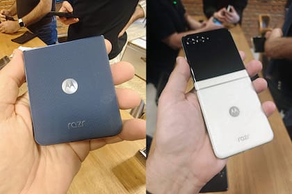 Silicona azul o acetato blanco, las opciones para el Razr 60 que llegará en breve a la Argentina