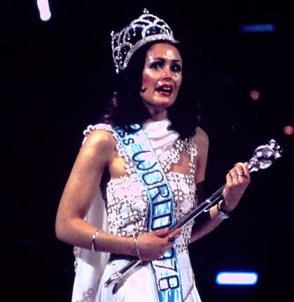 Silvana Suárez, la última argentina que fue elegida Miss Mundo, en 1978