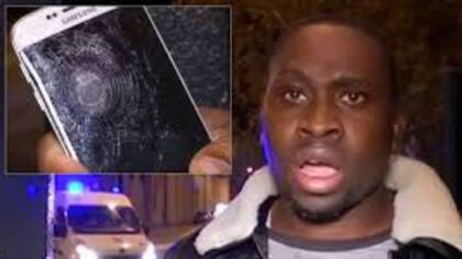 Silvestre salvó su vida gracias a su celular